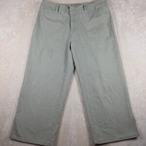 Caribbean Joe Women’s Khaki Pants Size 8 Beige Stretch Cotton Casual